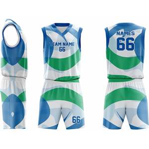 Uniforme de basket-ball personnalisé de qualité supérieure 21 - Ensemble de maillots et de shorts d'équipe en polyester de haute qualité - Product Image 1
