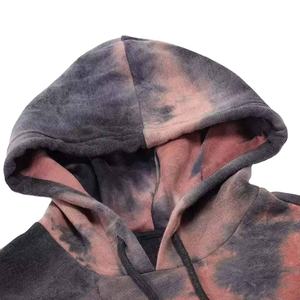 <b>Plain</b> Solid Color Blank 100% Cotton Acid Wash <b>Hoodies</b> Plus Size Heavy Weight 2024 <b>Men</b> Pullover Acid Wash <b>Hoodies</b> 2026 - Product Image 3