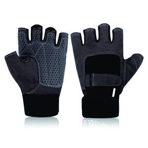 Guantes de Gimnasio Transpirables y Cómodos de Neopreno de Color Sólido con Cobertura de Medio Dedo, Gran Venta - Product Image 1