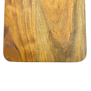 Planche à découper écologique en bois d'acacia, de mangue et de noyer avec poignée Planche en bois pour couper et servir Planche à manger de cuisine - Product Image 5