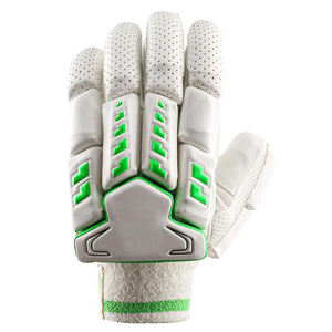 Blanco y Negro Personalizar guantes de bateo de cricket Venta al por mayor Precio bajo Guantes de cricket de calidad superior - Product Image 6