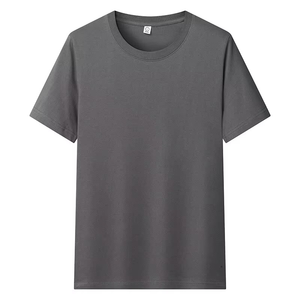 100% coton t-shirts hommes femmes à manches courtes solide mâle femme t-shirts t-shirts col rond t-shirt - Product Image 3