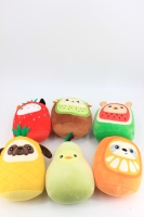 Jouets en peluche, jouets en peluche amusants en forme de fruits, jouets en peluche personnalisés en forme de fruits, légumes et aliments