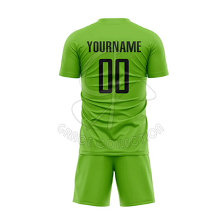 Uniforme de Verano Transpirable Sublimado para Jugadores de la Selección Nacional, con Talla Personalizada, Conjunto de Camiseta de Fútbol de Manga Corta con Estampado - Product Image 3