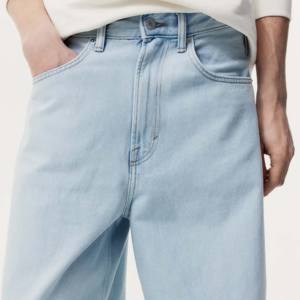 Fabricant d'équipement d'origine Fabrication sur mesure Vente en gros de pantalons baggy cargo pour hommes Pantalons délavés à jambes larges sur mesure - Product Image 3