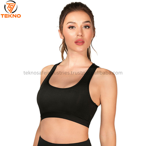 Sujetador deportivo personalizado de alto soporte, transpirable, absorbente de humedad, sujetador atlético para gimnasio, yoga y entrenamiento físico, servicio OEM al por mayor - Product Image 2