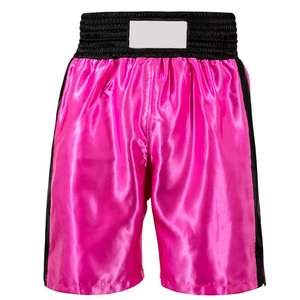 กางเกงขาสั้นสำหรับผู้ใหญ่กางเกงขาสั้นชกมวยสีพื้น - Product Image 6