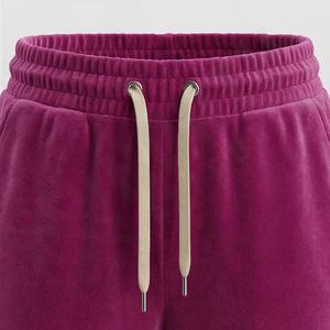 Ensemble de survêtement pour femme avec logo personnalisé, sweat-shirt court surdimensionné et jogging, taille plus, ensemble deux pièces, sweat-shirt délavé - Product Image 5