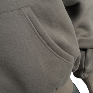 Venta al por mayor de los hombres lavado ácido sudadera con cremallera con bordado transpirable hombro personalizable-para el invierno - Product Image 5