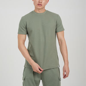 Camiseta de Hombre de Alta Calidad al por Mayor, Camiseta de Algodón Premium para Hombre, Logotipo Personalizado Impreso, Camiseta Unisex para Hombre - Product Image 1