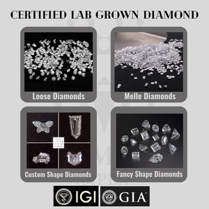 Diamante Sintético CVD de Alta Calidad para Joyería, Corte en Forma de Ataúd, Cultivado en Laboratorio, Color F, Claridad VVS1, Certificado IGI, Directo - Product Image 4