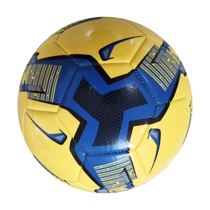 Tamaño personalizado 5 balones de fútbol partido oficial perfectamente entrenamiento PVC balones de fútbol cosidos a máquina venta precio barato - Product Image 1