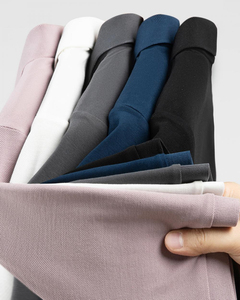 Chemise de golf en coton lavable de haute qualité 200 g/m², unie, anti-froissement, personnalisable, pour hommes, vêtements d'été - Product Image 3