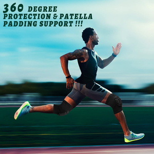 Dans une couleur unie léger et durable Service OEM nouveauté sur mesure réglable Protection genouillères - Product Image 3