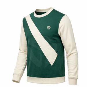 Sweat-shirt homme en coton mélangé de qualité supérieure, coupe ajustée et look élégant, idéal pour les voyages et la mode quotidienne. - Product Image 2