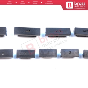 Ensemble de boutons pour autoradio CD MP3 BDP1660 pour Blaupunkt Linea Fiorino 225 Grande Punto 199 Nemo Bipper 2007-16 - Product Image 4