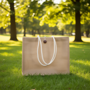 Sac fourre-tout en jute personnalisé Ferdinand, gadgets promotionnels pour la promotion de la marque - Product Image 3