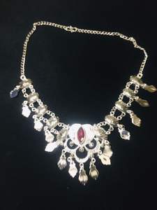 Conjunto de pendientes de collar de cobre chapado en oro de 24 quilates de moda Vintage de inspiración italiana enviado directamente a EE. UU. Francia España Turquía Comoras - Product Image 6