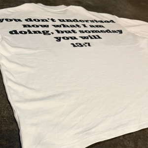 Camiseta cuadrada de gran tamaño con cuello redondo y peso pesado superventas, ropa de calle con estampado personalizado, camiseta recortada para hombre, camiseta de moda de talla grande - Product Image 4