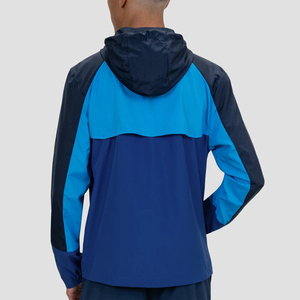 Veste de cyclisme imperméable personnalisée OEM pour hommes, couleurs contrastées, vêtements d'escalade en plein air, grande taille, respirante, techniques d'impression - Product Image 2