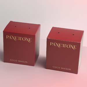 Caja de extremo de pliegue roja con caja de papel de cinta para gelatina Logotipo de estampado de lámina de tamaño pequeño Muestra gratuita Proporciona logotipo personalizado - Product Image 5