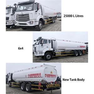 Hohan รถบรรทุกถังน้ำมันดีเซล20CBM 6x4ใหม่ล้อขับเคลื่อนรถบรรทุกน้ำมันสภาพมือสอง - Product Image 2