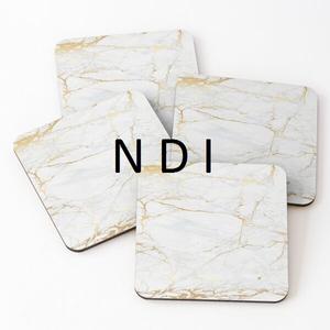 Ensemble de 2 sous-verres en marbre pour la cuisine, décoration de table, sous-verres ronds en marbre pour tasses à thé, pour hôtel, maison, restaurant - Product Image 6