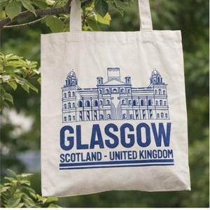 Sacs de courses en coton 100% de haute qualité, fabriqués sur mesure, imprimés avec des poches, prix de gros, best-seller - Product Image 3