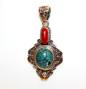 Colgante de estilo religioso de cristal de Plata de Ley 925 Unisex de alta calidad, joyería nepalí, piedras preciosas naturales, ocasiones de regalo para fiestas - Product Image 2