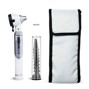 White Fiber Standard Electric Ear Wax Remover <b>Otoscope</b> Portable Ear Diagnostic Tool Personal Examination Surgical Instrument - Product Image 6