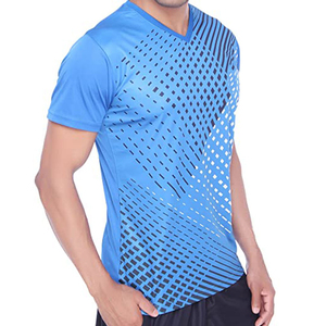 เสื้อฟุตบอลแขนสั้นโพลีเอสเตอร์แบบซับลิเมชั่น 100% ราคาถูกจากโรงงานโดยตรง สไตล์ใหม่ 2025 รับผลิตแบบ OEM - Product Image 6