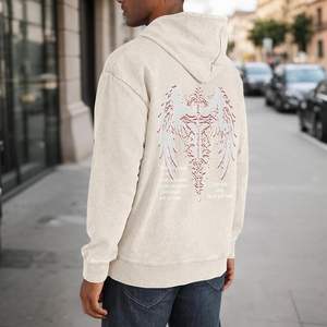 Hombres Mujeres Acid Wash Hoodie Streetwear Casual Vintage Algodón Fleece Pullover Top Heavyweight Sudadera Sudaderas con capucha Zip up Hoodies - Product Image 2