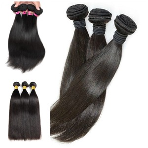 Extensions de cheveux indiennes Remy à double trame machine |   Cheveux naturels lisses / Ondulés |   Produit chimique pour cuticules complètes, texture douce, sans nœuds - Product Image 3