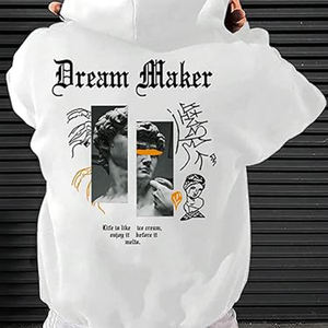 Sweat à capuche streetwear avec logo personnalisé Sweat à capuche en coton mélangé de qualité supérieure avec votre logo Idéal pour les sorties décontractées et streetwear - Product Image 3