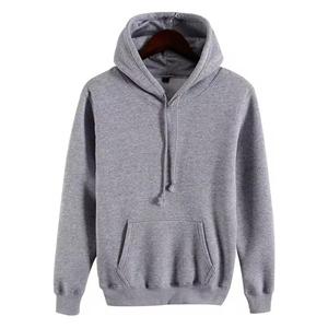 Jersey de mezcla de algodón de talla grande para hombre, sudadera polar con capucha de gran tamaño y logotipo bordado, sudaderas básicas personalizables - Product Image 3