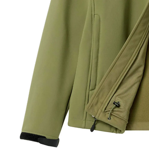 Veste Softshell à col montant pour garçons à la mode imperméable et coupe-vent avec tissu en toile - Product Image 5