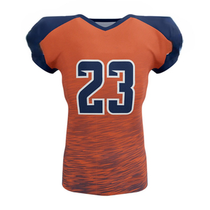 Vente en gros OEM vêtements de sport maillot de football américain impression par sublimation dernier modèle uniforme de football américain de haute qualité - Product Image 2