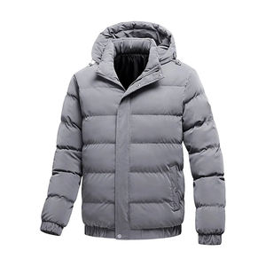 Chaqueta de Plumón Delgada, Brillante, Impermeable y Transpirable para Hombre, con Cremallera, para Invierno, Marca Privada OEM, Venta al Por Mayor - Product Image 4