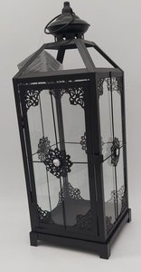 Decorative Black Metal Hanging <b>Candle</b> <b>Lantern</b> For Home Decor Wedding Party Decor in Wholesale Price - Product Image 3