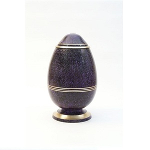 Urne souvenir en aluminium de haute qualité couleur noire pour cendres humaines urne en aluminium de crémation de conception en relief à vendre - Product Image 5