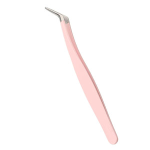 Professional Stainless Steel Eyelash Tweezers with Pointed Tip Durable 10mm Length Eyelash Extension <b>Tools</b> Latest Collection - Product Image 1
