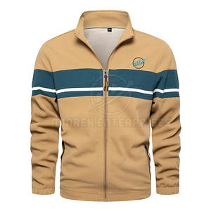 ชุดวอร์มผ้าฝ้าย100% ของผู้ชายชุดวอร์มน้ำหนักเบาแบบย้อนกลับระบายอากาศได้เป็นมิตรกับสิ่งแวดล้อมชุดฤดูหนาวกลางแจ้ง - Product Image 6