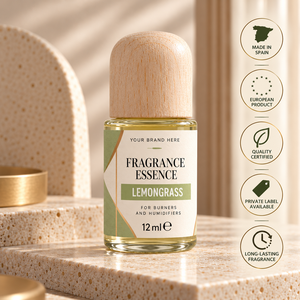 Esencia de Fragancia de Hierba Limón OEM 12ml |   Aroma Cítrico Fresco para el Hogar |   Fabricante de Marca Privada España - Product Image 1
