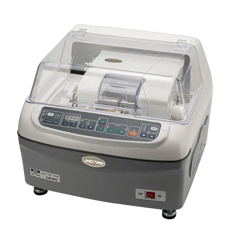 SJM-2008 Patternless Auto Lens Edger Optical Machine Good Quality Ophthalmic Instrument Automatic Lens Edger