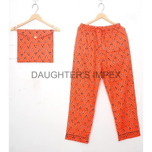 Conjunto de pijama estampado de algodón 100% para mujer, vestido de noche Floral, superventas, nueva ropa de descanso para el verano para la primavera, ropa de dormir de dos piezas - Product Image 6