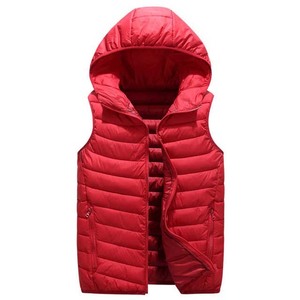 Chaleco acolchado de invierno para hombre con logotipo personalizado al por mayor, chaqueta de algodón sin mangas con cremallera, ropa de abrigo acolchada cálida para clima frío - Product Image 2