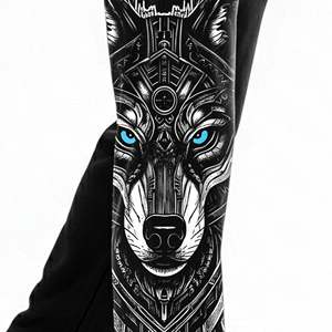 Pantalon cargo jogger Alpha Wolf pour homme, coupe slim, taille haute, léger, jambe droite, logo personnalisé, délavage coloré, tailles XL-6XL - Product Image 2