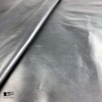 OEM Bio-Rindsleder 1,1-1,3mm Vollnarbiges Schwarzes Ölgegerbtes Echtleder für Schuhe, Gürtel, Möbel, Sofa, Heimdekoration und Handwerk