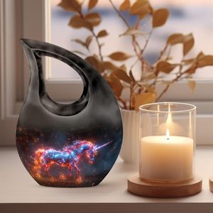 Unicorn Metal <b>Urn</b> <b>for</b> <b>Ashes</b> Women Cremation <b>Urns</b> <b>for</b> <b>Human</b> <b>Ashes</b> Mini <b>Urns</b> Adult Male Man <b>Small</b> <b>for</b> <b>Human</b> <b>Ashes</b> Custom Size - Product Image 3