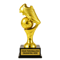 Trophée de chaussure de football sur mesure WeiVista, récompense de football en résine personnalisée avec gravure de logo pour les récompenses de tournoi